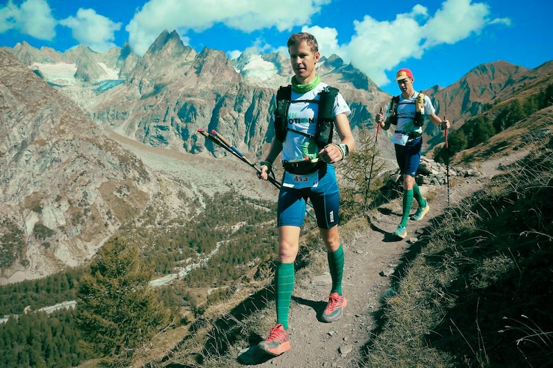 Increasing distances in trail running and one day running the UTMB
